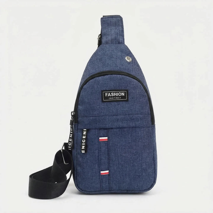 Solidna wodoodporna torba męska na ramię, crossbody, sprawdzi się podczas turystyki, jazdy na rowerze.