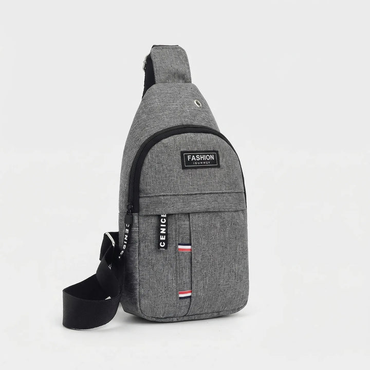 Stylowa męska torba na ramię crossbody, wodoodporna, doskonała do biegania, na rower i w podróży.