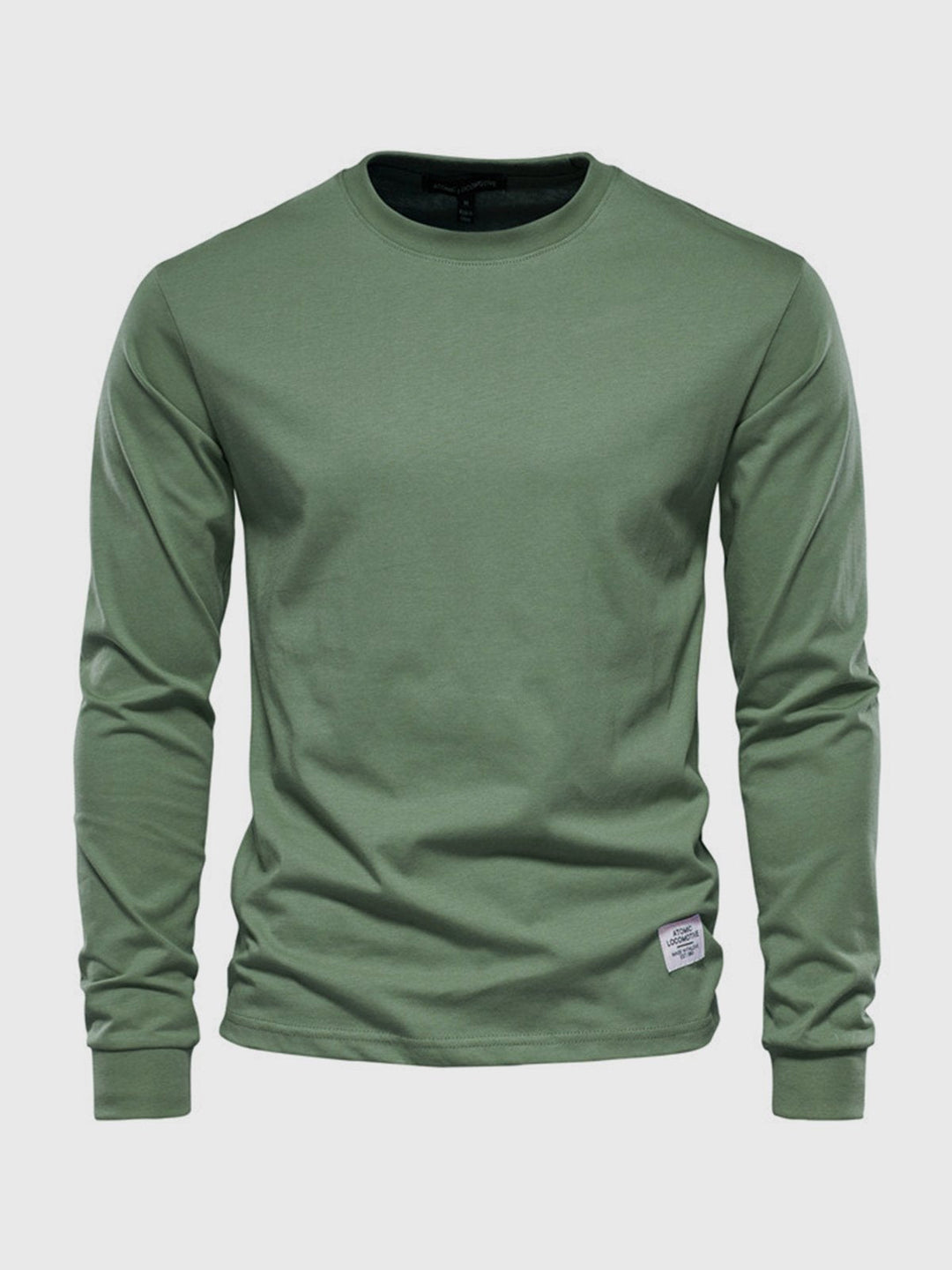 Męski longsleeve z długim rękawem, idealny na jesień i zimę. Komfortowy, casualowy styl na chłodne dni.