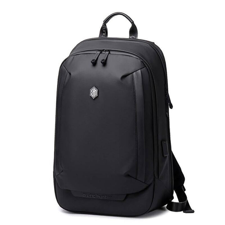 Męski plecak AllCarry, wodoodporny, antykradzieżowy. Idealny na laptopa, do podróży i codziennych dojazdów.