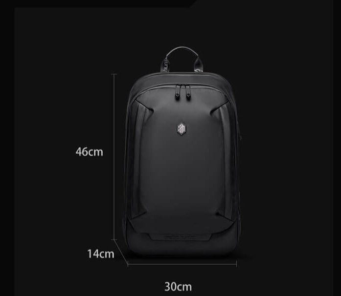 Wielofunkcyjny plecak męski AllCarry: wodoodporny, antykradzieżowy, na laptopa. Wytrzymały do podróży i dojazdów.
