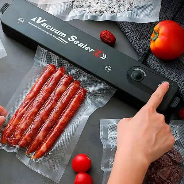 Automatyczna maszyna do pakowania próżniowego, kompaktowy nowoczesny design, dłużej utrzymuje świeżość żywności, idealna do kuchni