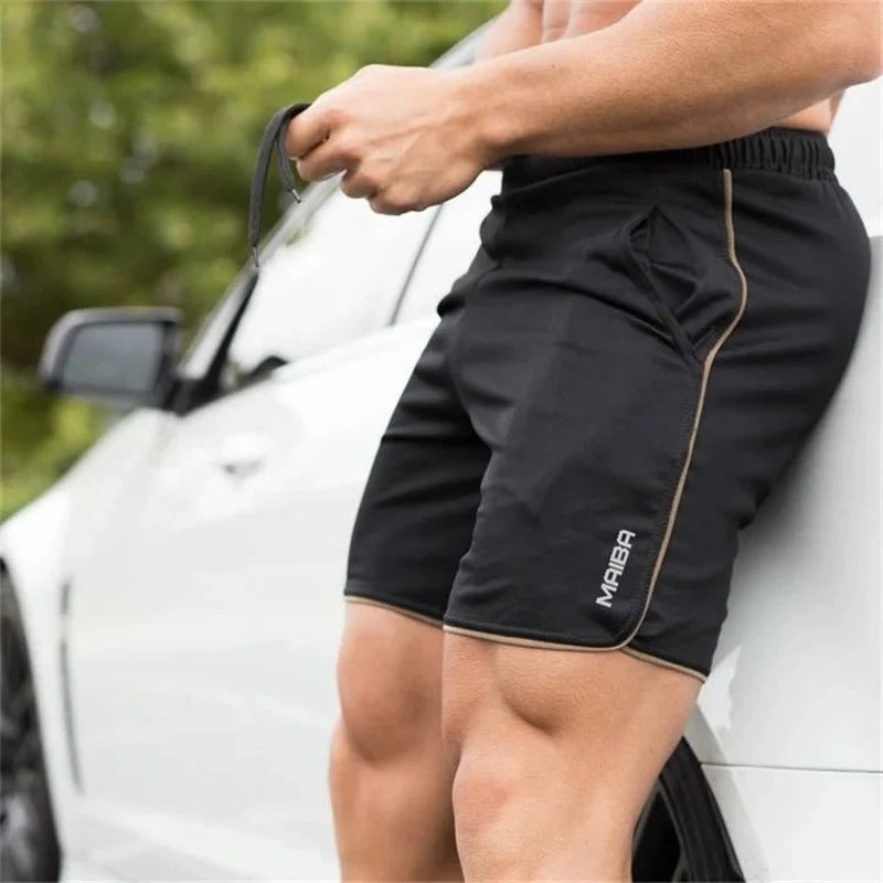 Eleganckie męskie kąpielówki slim-fit, elastyczna tkanina, szybkie schnięcie, idealne do pływania i na plażę.