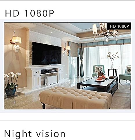 Kompaktowa mini kamera bezpieczeństwa WiFi 1080P o dyskretnych konturach, nagrywająca wideo HD w środku i na zewnątrz.