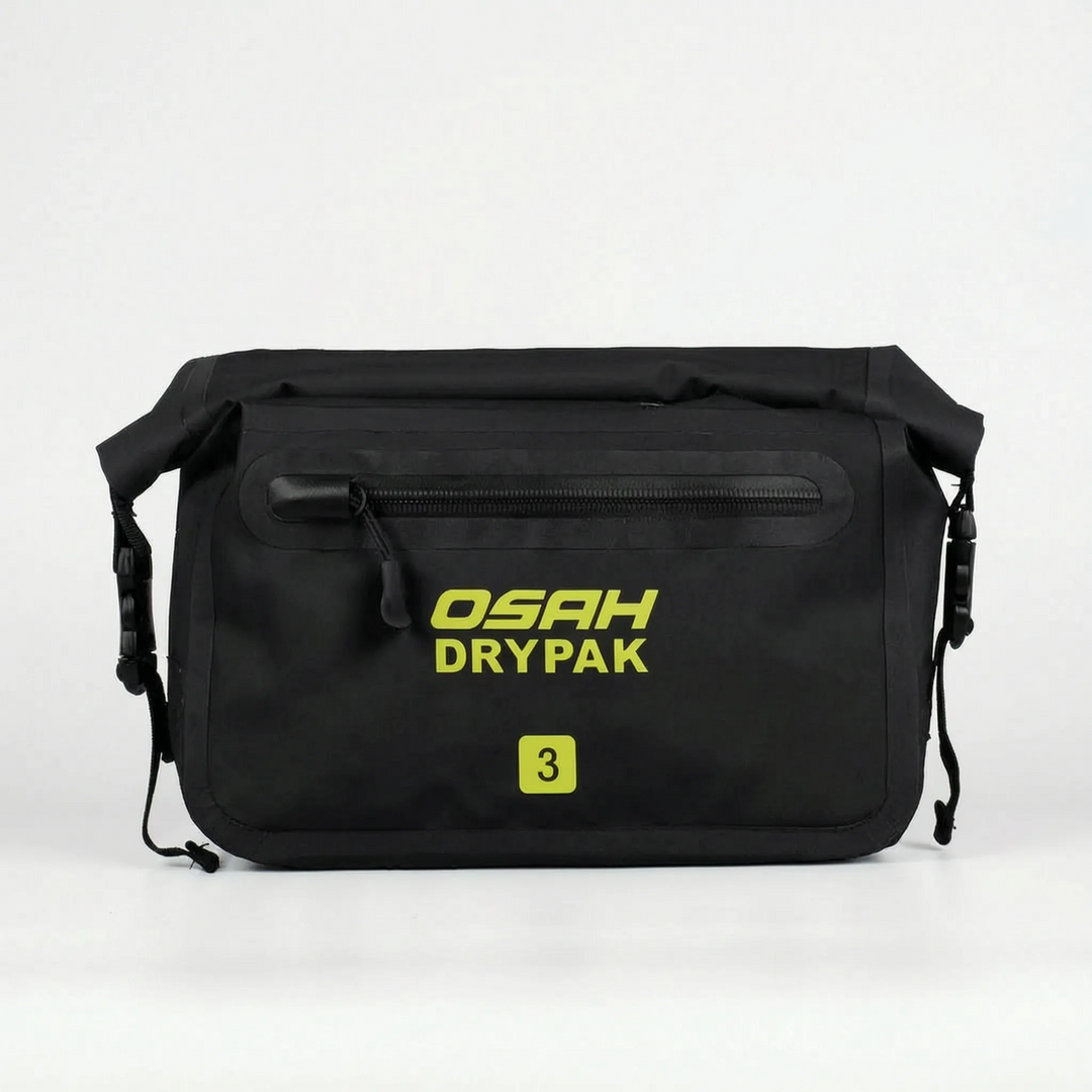 Wytrzymała nerka roll-top 3L do outdooru, wodoodporna, na przygody i sport.