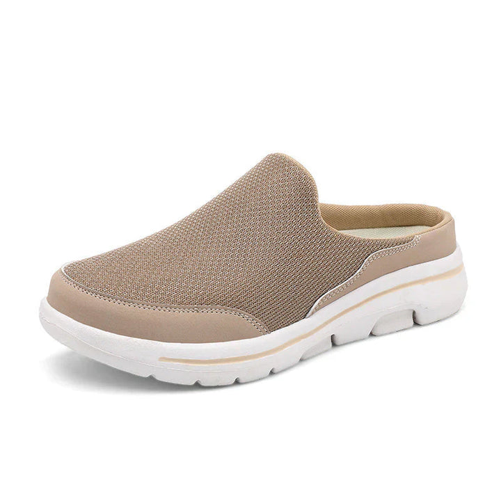 Męskie luksusowe, oddychające i eleganckie kapcie z mieszanki bawełny, z ergonomicznym designem dla optymalnego komfortu.