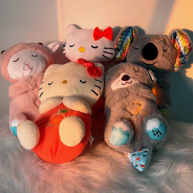 Pluszowa przytulanka koala lub królik, 30 cm, dla dzieci i dorosłych, wykonana z oddychającego materiału, możliwość prania w pralce.