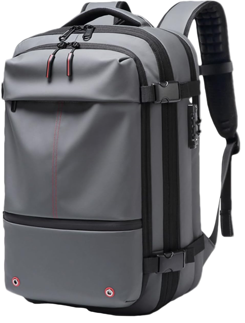 Plecak podróżny 60L dla laptopa, wodoodporny, kompresyjny, z organizacją, idealny dla cyfrowych nomadów.