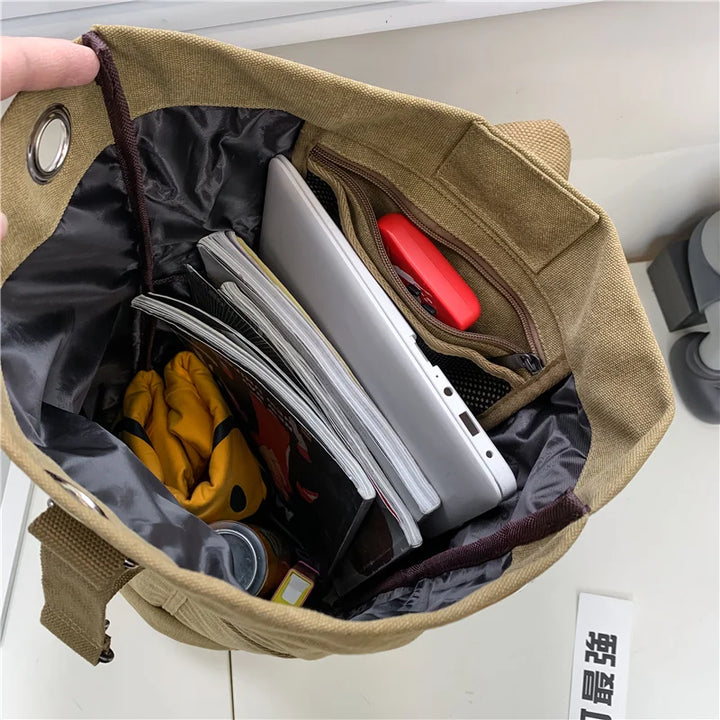 Plecak podróżny TrekMate z wytrzymałej kanwy. Duża pojemność, unisex, idealny na weekendowe wypady i outdoor.