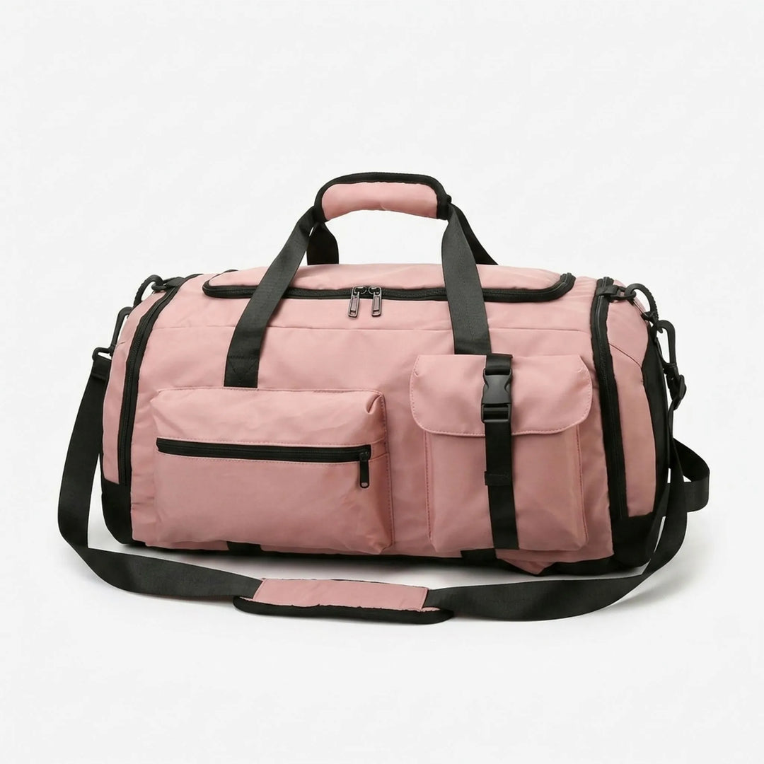 Duży plecak sportowy 56-75L unisex, na podróże, camping i aktywności outdoorowe. Wygodny i pojemny.