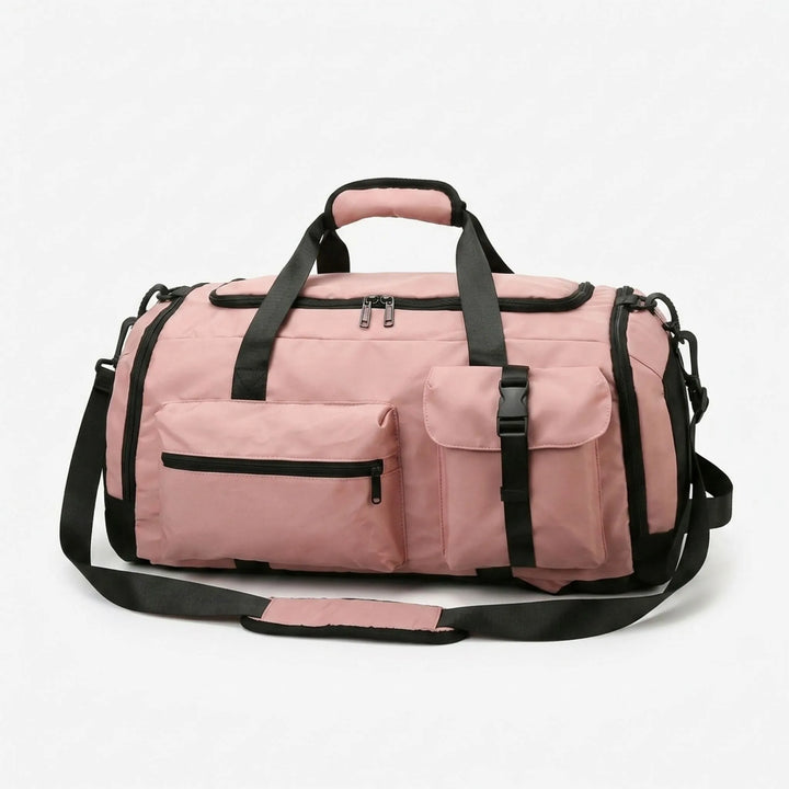 Duży plecak sportowy 56-75L unisex, na podróże, camping i aktywności outdoorowe. Wygodny i pojemny.