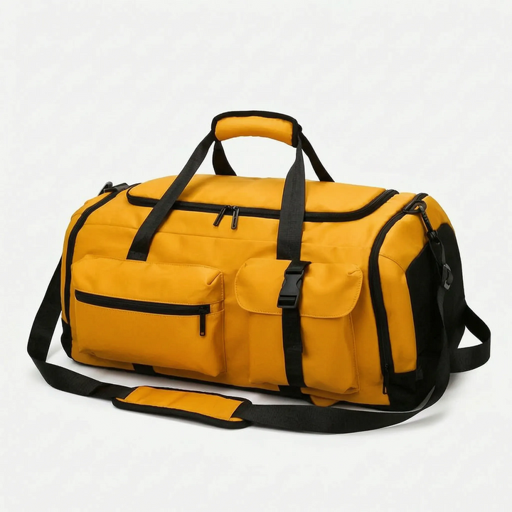 Torba sportowa i plecak 2w1 unisex 56-75L, na siłownię, weekend i podróże. Funkcjonalny i wytrzymały.