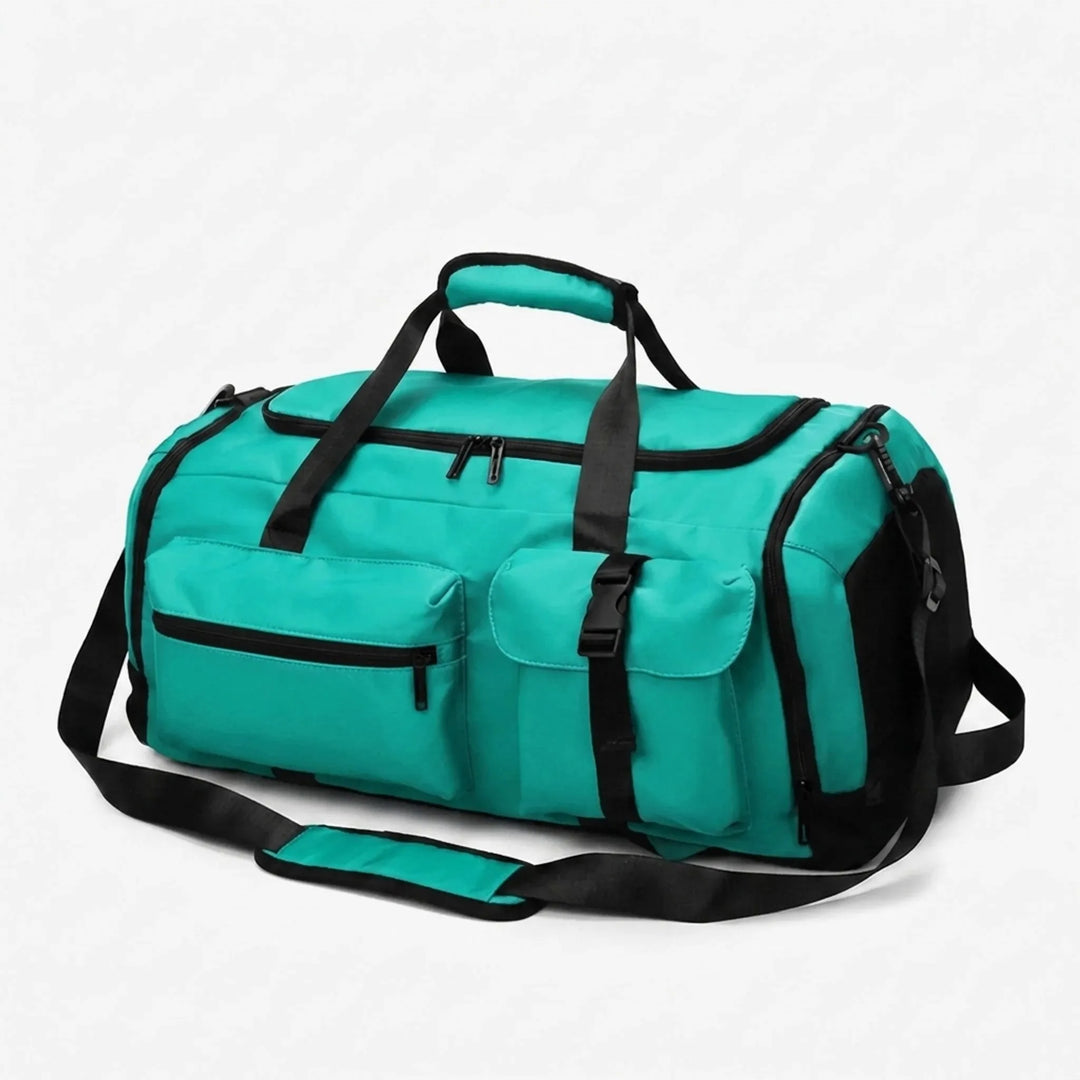 Solidny plecak/torba duffel 56-75L z tkaniny Oxford, idealny na sport, podróże i wyzwania. Unisex.
