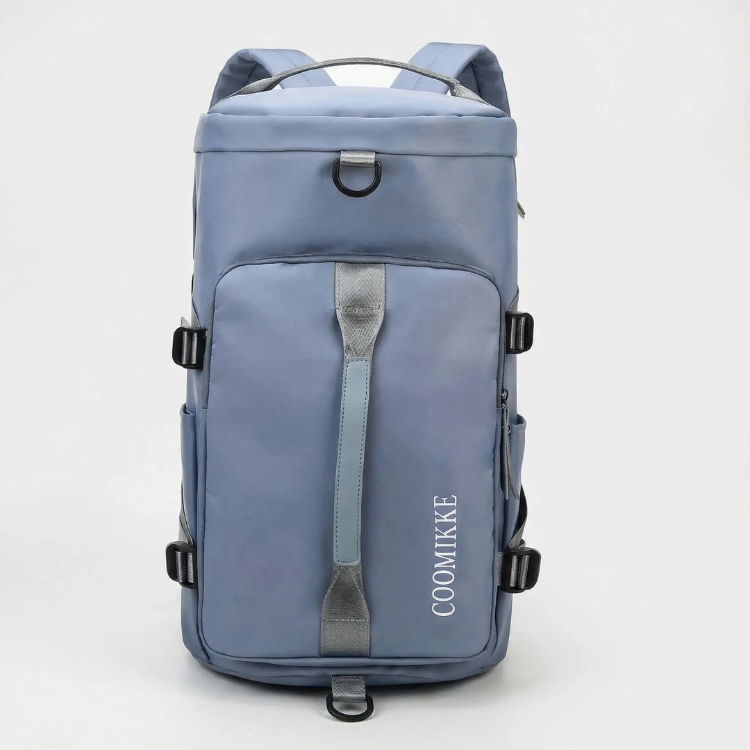 Wielofunkcyjny plecak turystyczny, idealny na outdoor, sport i podróże z dużą przestrzenią.