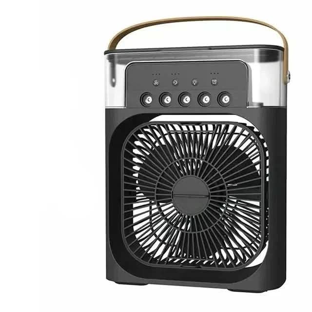 Kompaktowy mini cooler na biurko, osobisty wentylator chłodzący do pracy i nauki.