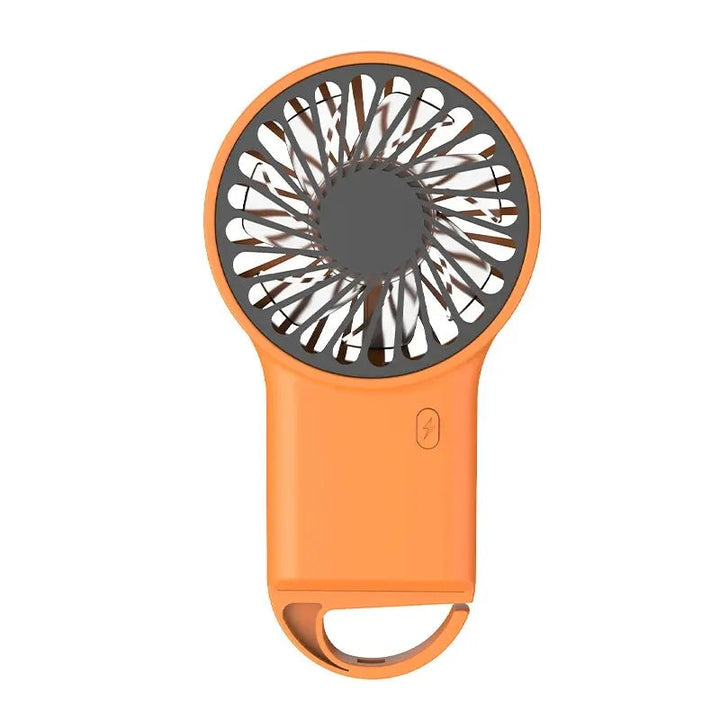Kompaktowy przenośny wentylator USB z cyrkulacją powietrza, idealny do biura, domu i podróży.