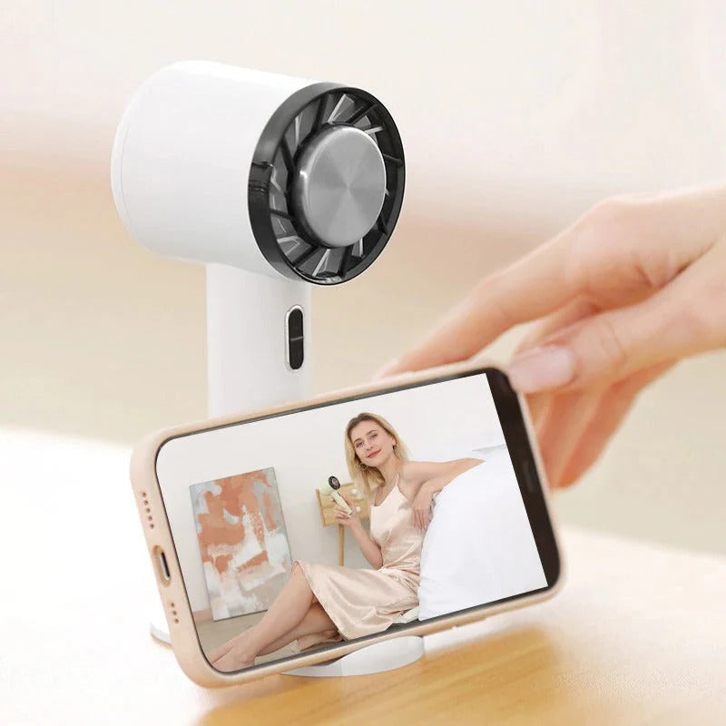 Unisex wentylator podróżny USB, mały i przenośny do chłodzenia w każdym miejscu. Idealny na lato.