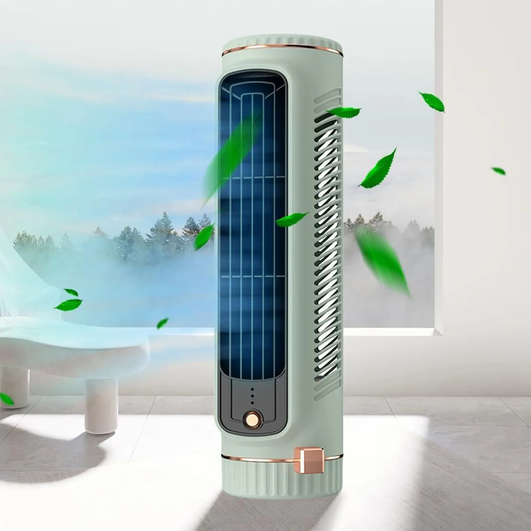 Przenośny wentylator bezłopatkowy USB, doskonały na lato. Zapewnia ciche, chłodne powietrze 360° w każdym miejscu.