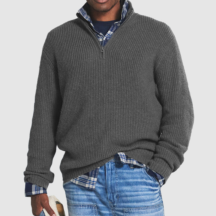 Damski sweter z długim rękawem, miękki i elegancki, dostępny w wielu kolorach.