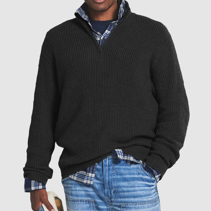 Damski sweter z długim rękawem, miękki i elegancki, dostępny w wielu kolorach.