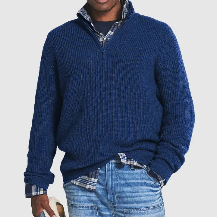 Damski sweter z długim rękawem, miękki i elegancki, dostępny w wielu kolorach.