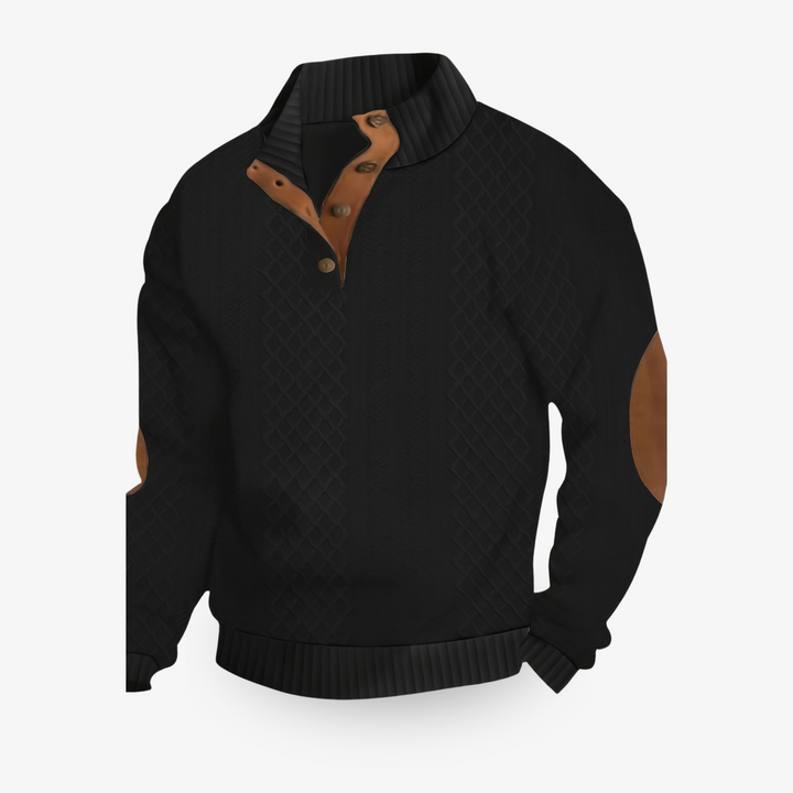 Miękki, ciepły i elegancki sweter męski z wełny; dostępny w kolorach beżowym, białym, szarym, czarnym i zielonym; rozmiary od S do 3XL.