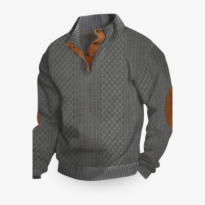 Miękki, ciepły i elegancki sweter męski z wełny; dostępny w kolorach beżowym, białym, szarym, czarnym i zielonym; rozmiary od S do 3XL.