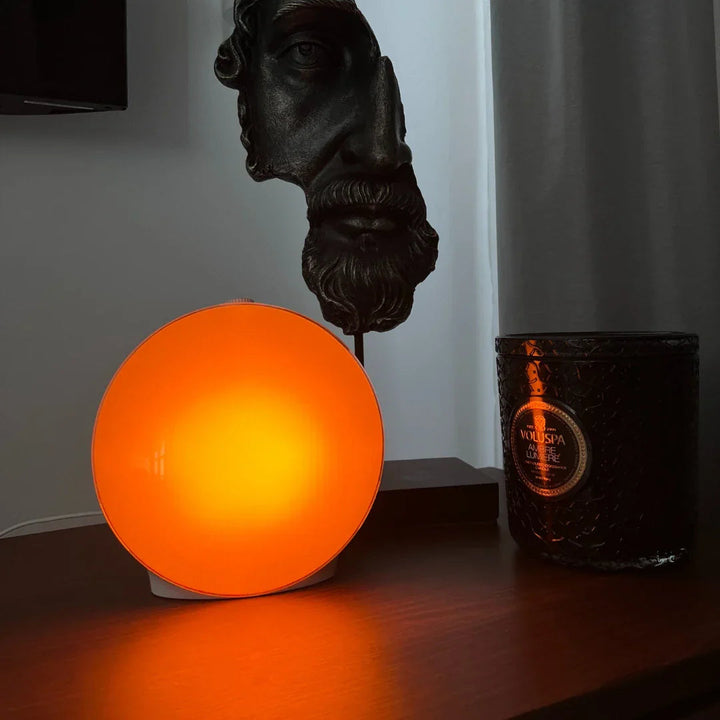 Nowoczesny budzik ze światłem naturalnym, elegancki design, tryb lampki nocnej, uspokajające dźwięki, symulacja wschodu słońca, dekoracja domu.