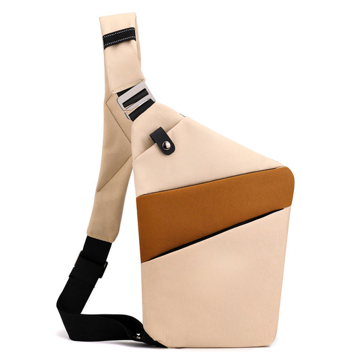 "Sac à bandoulière anti-vol moderne pour femmes, avec design élégant et sangles ajustables, disponible en plusieurs couleurs.