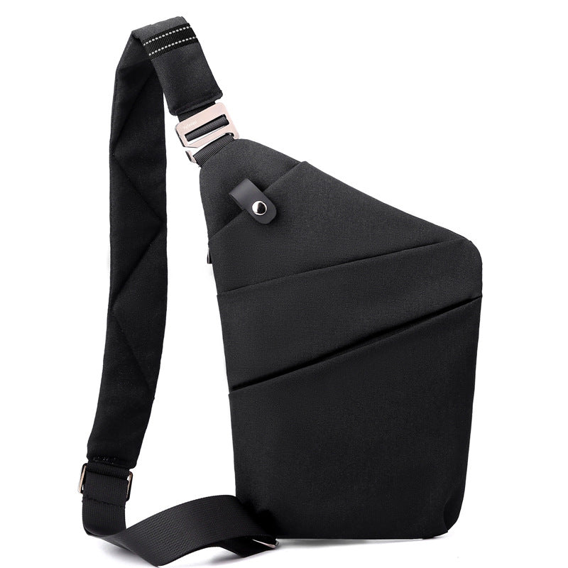 Nowoczesna antykradzieżowa torba na ramię dla kobiet, z eleganckim designem i regulowanymi paskami, dostępna w wielu kolorach.