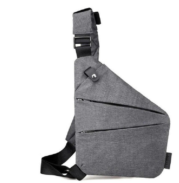 Antykradzieżowa torba na ramię dla mężczyzn, ergonomiczny design, wodoodporny materiał, liczne przegródki, stylowy kolor.