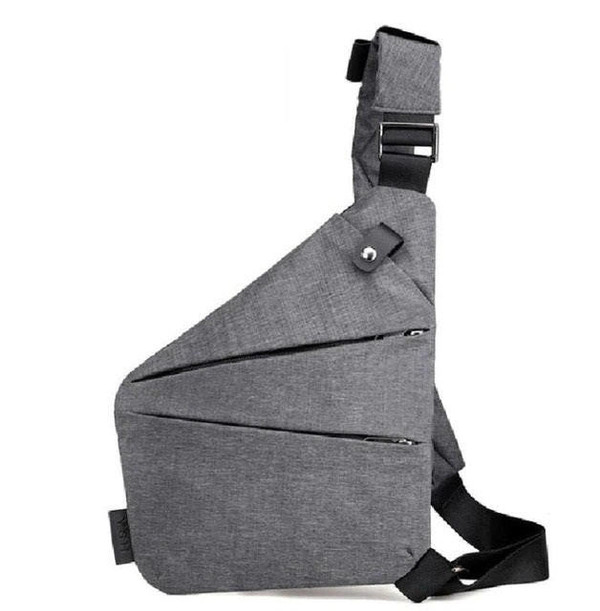 Antykradzieżowa torba na ramię dla mężczyzn, ergonomiczny design, wodoodporny materiał, liczne przegródki, stylowy kolor.