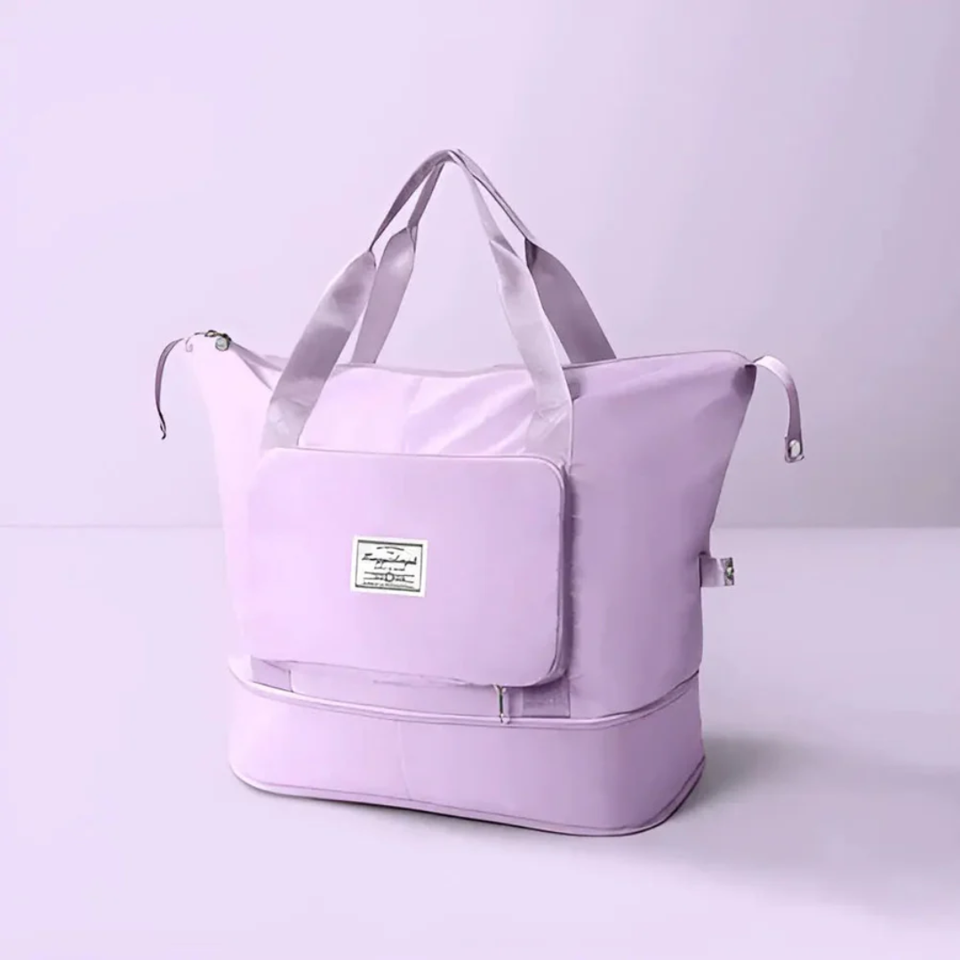 Kompaktowa, złożona torba podróżna FlexPack. Oszczędza miejsce, jest lekka i wodoodporna. Idealna w podróży.