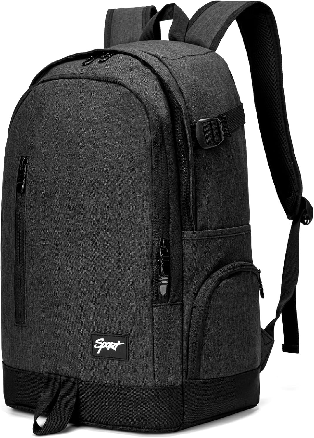 Smukły plecak na laptopa 15,6" unisex z kieszeniami organizacyjnymi, idealny do pracy i podróży.