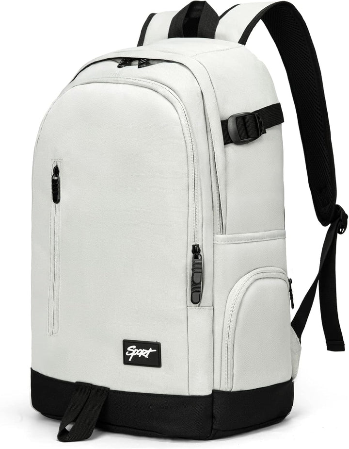 Stylowy plecak unisex na laptopa 15,6", smukły design, idealny do pracy, szkoły i podróży. Wygodny i funkcjonalny.