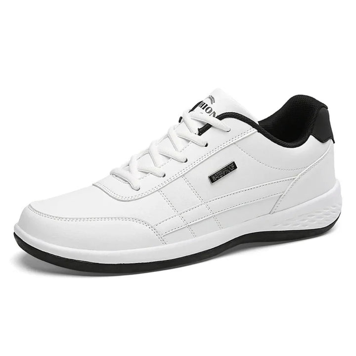 Męskie sneakersy ortopedyczne, nowoczesny design, komfort i wsparcie, antypoślizgowa podeszwa.