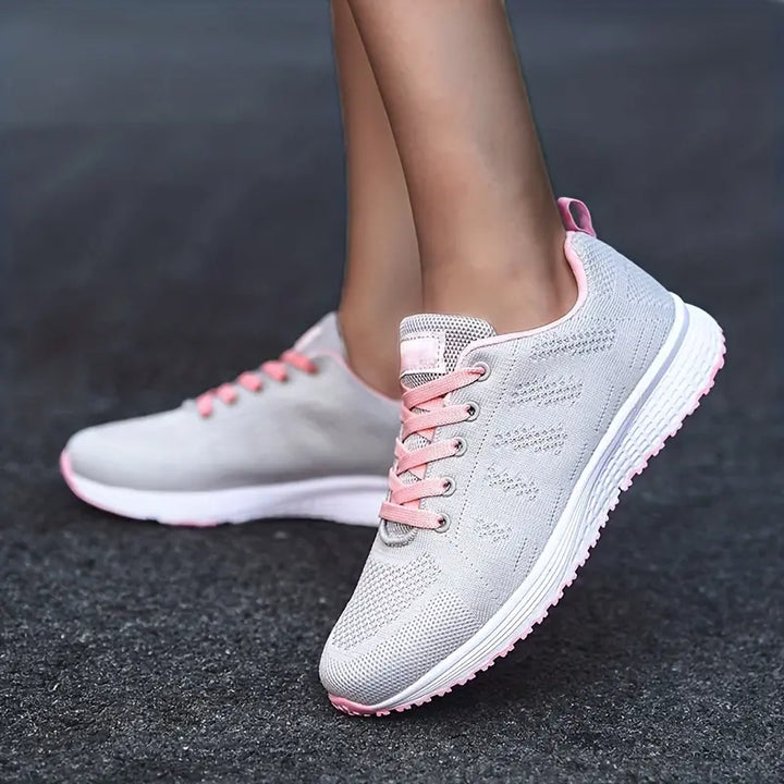 Szare trampki ortopedyczne unisex z ergonomiczną podeszwą dla codziennego komfortu i nowoczesnego stylu