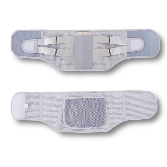 Regulowany oddychający pas lędźwiowy z paskami, ulga w bólu pleców, nowoczesny ergonomiczny design dla optymalnego komfortu