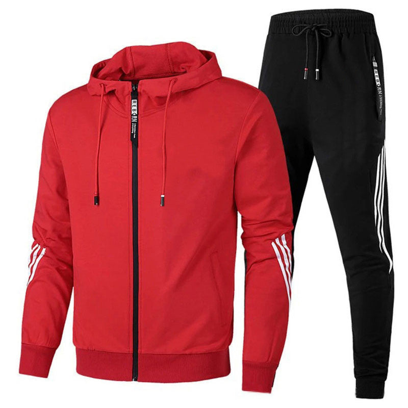 Męski dres Hugo łączący komfort i aktualne trendy w modzie.