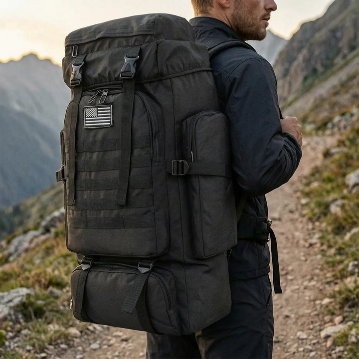 Taktyczny plecak Summitrak, duża pojemność, idealny na wyprawy trekkingowe i outdoorowe.