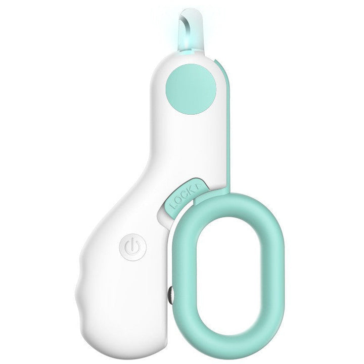 Ergonomiczne obcinaczki do pazurów kota z LED, bezpieczna konstrukcja do precyzyjnego przycinania kocich pazurów.