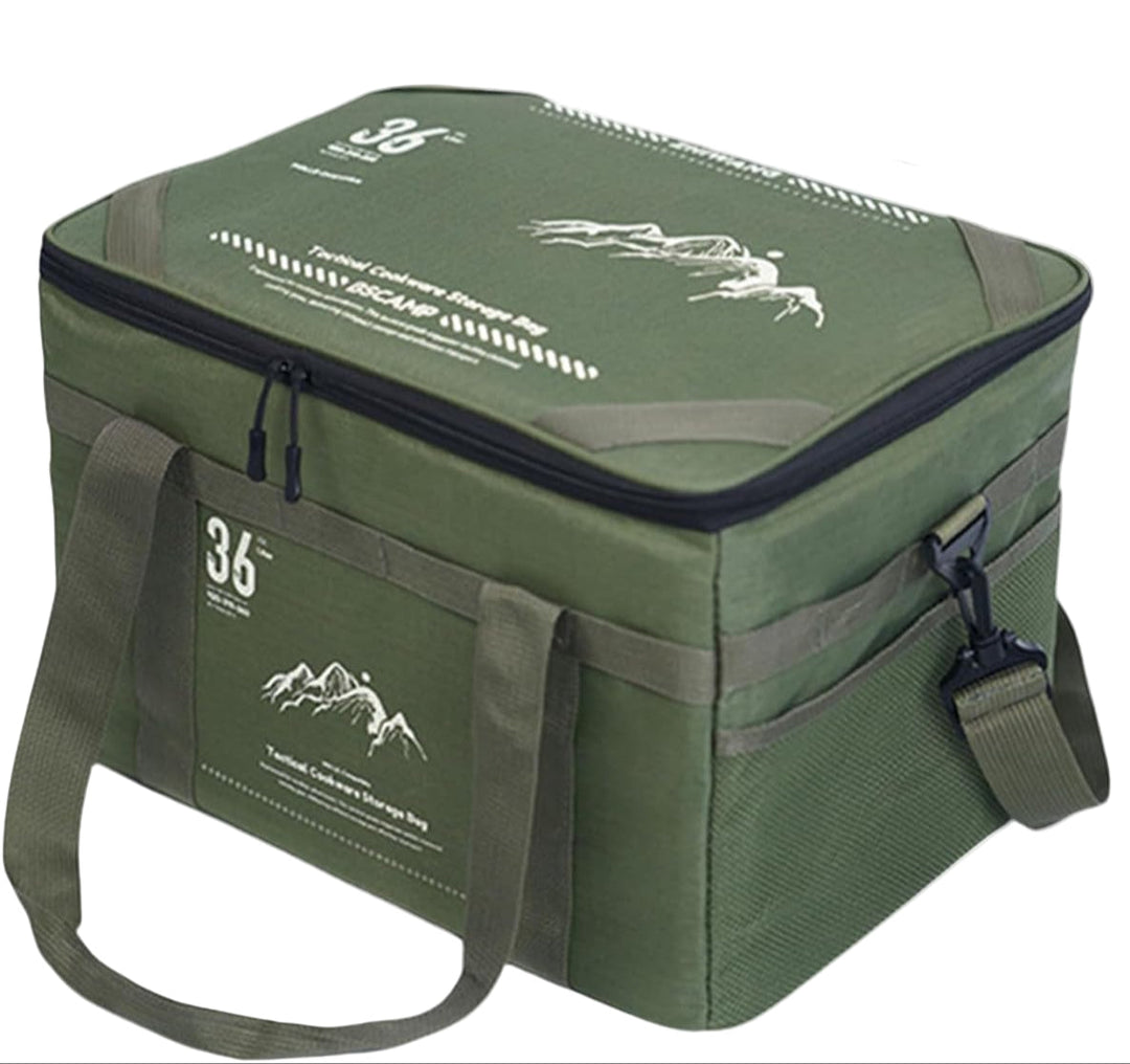 Torba kempingowa Tarvos 36L z odczepianym stołem, idealna na outdoor i podróże. Wodoodporna, wytrzymała.