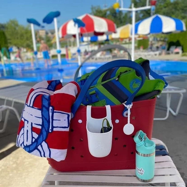Lekka torba EVA z otworami, bez piasku, idealna na plażę i basen.