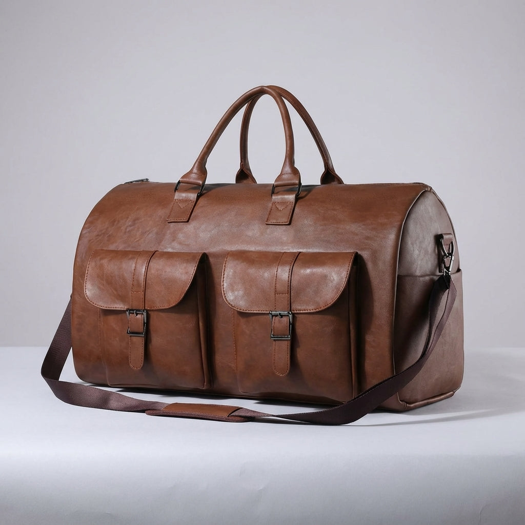 Praktyczna torba weekendowa Carrylux z osobną komorą na buty. Duży unisex bagaż podręczny na krótkie wyjazdy.