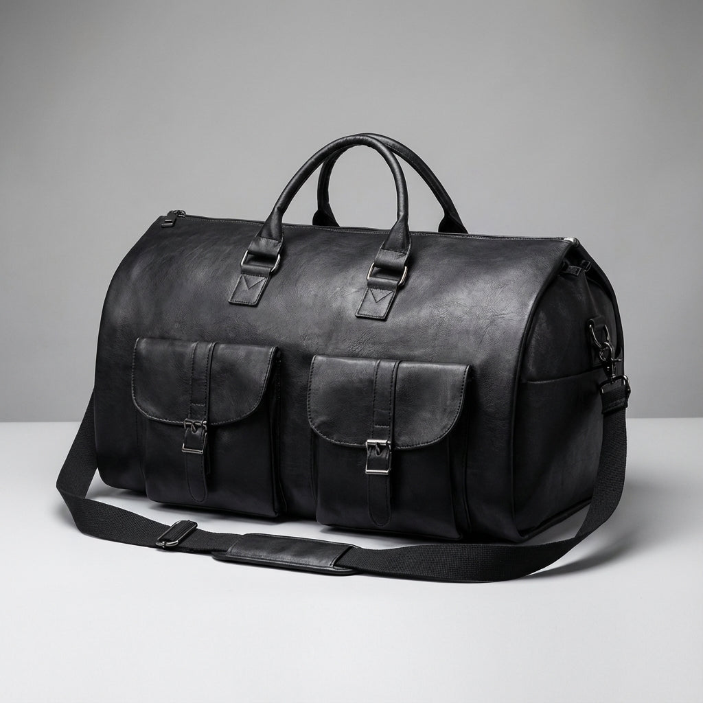 Stylowa torba Weekender Carrylux na bagaż podręczny, z wydzieloną komorą na buty. Idealna na weekend.