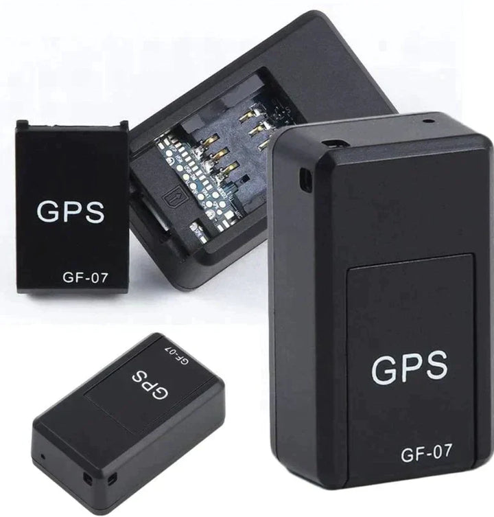 Kompaktowy, czarny, magnetyczny lokalizator GPS bez abonamentu, ze wbudowanym magnesem, precyzyjne śledzenie pojazdów, łatwa instalacja.