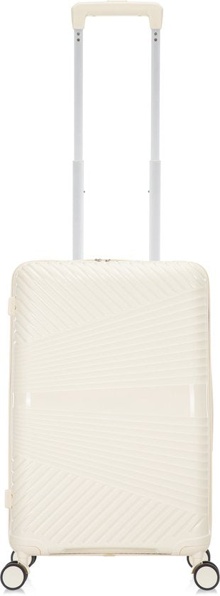Elegancka walizka Verona, twarda i stylowa. Minimalistyczny design, idealna na modne podróże jako bagaż podręczny.