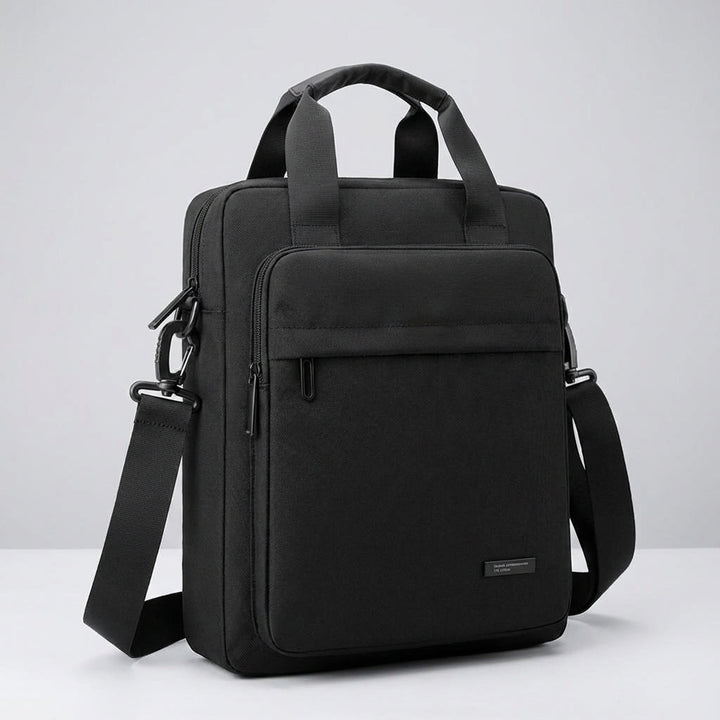 Elegancka torba biznesowa Vaylor typu messenger na ramię, z organizerem, praktyczna do pracy i na podróże.