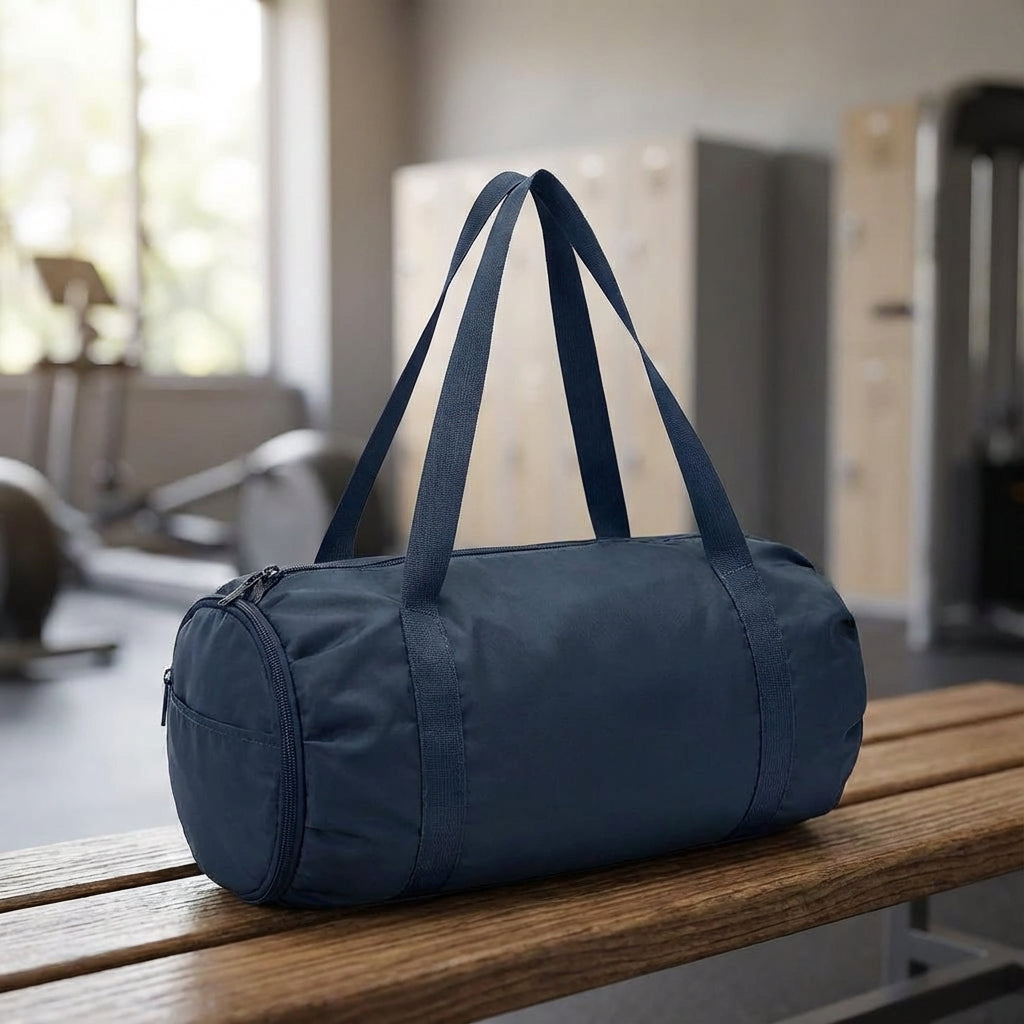 Unisex składana torba podróżna sportowa TravelFoldr. Lekka, wodoodporna na weekend i siłownię.