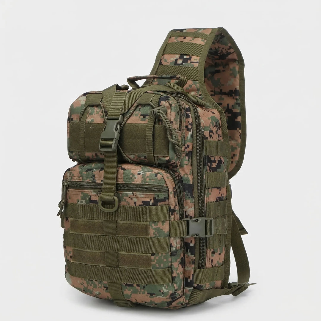 Unisex plecak taktyczny Strikepak, noszony na ramieniu, do aktywnego spędzania czasu outdoor.